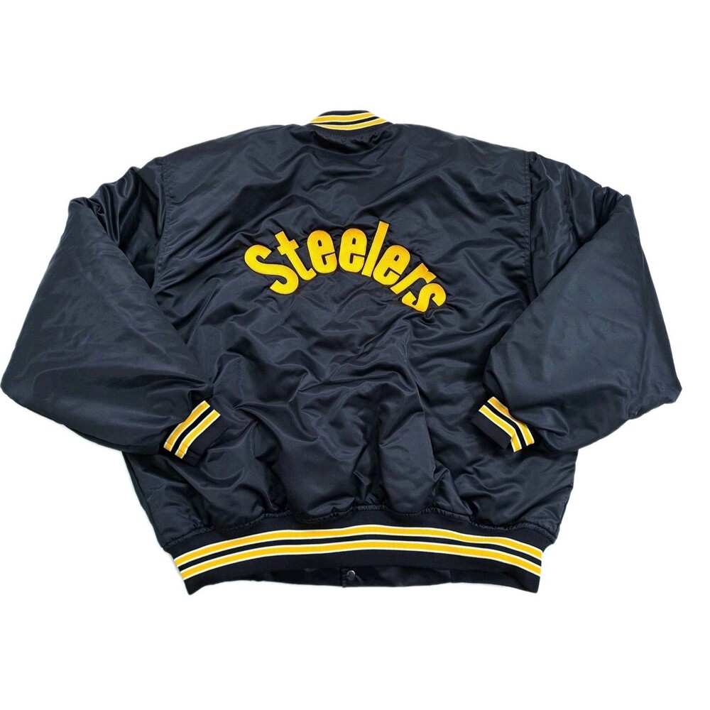 Pittsburgh Steelers Game Sportswear Jacket Men's 2XL NFL Football Vintage 90s